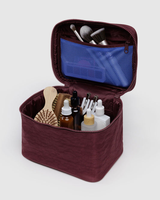 Large Cosmetic Case Mahogany | Baggu Customer Favorite