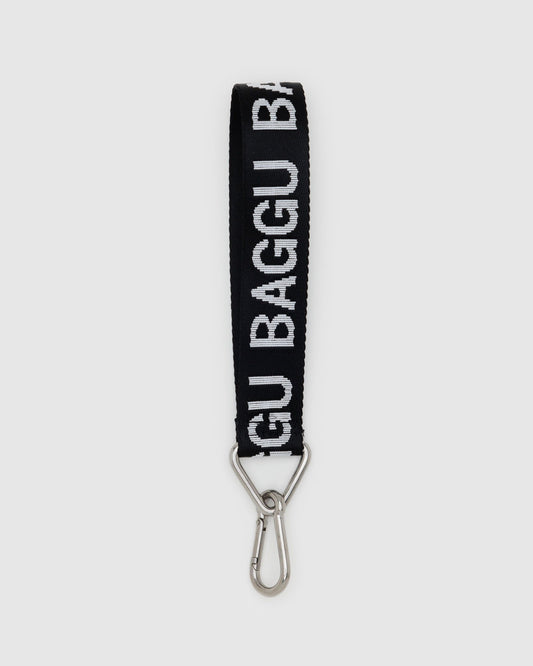 Logo Keychain Black & White | Baggu Best Seller
