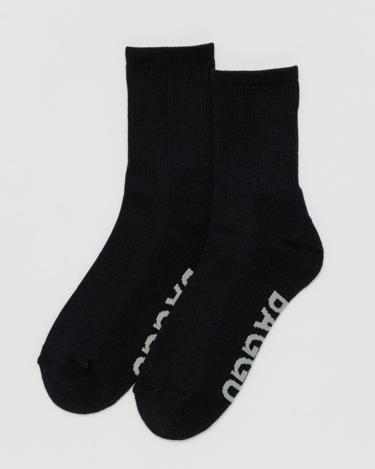 Ribbed Sock Black | Baggu Special Offer