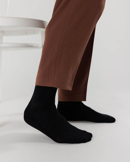 Ribbed Sock Black | Baggu Special Offer