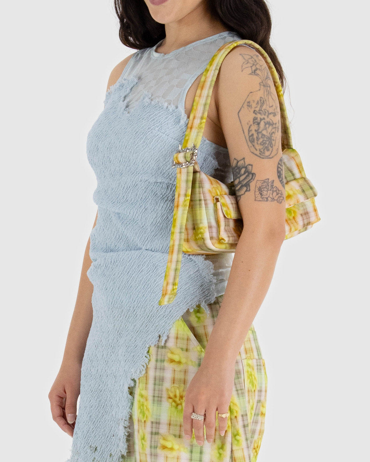 Cargo Shoulder Bag Boxer Plaid | Baggu Deals