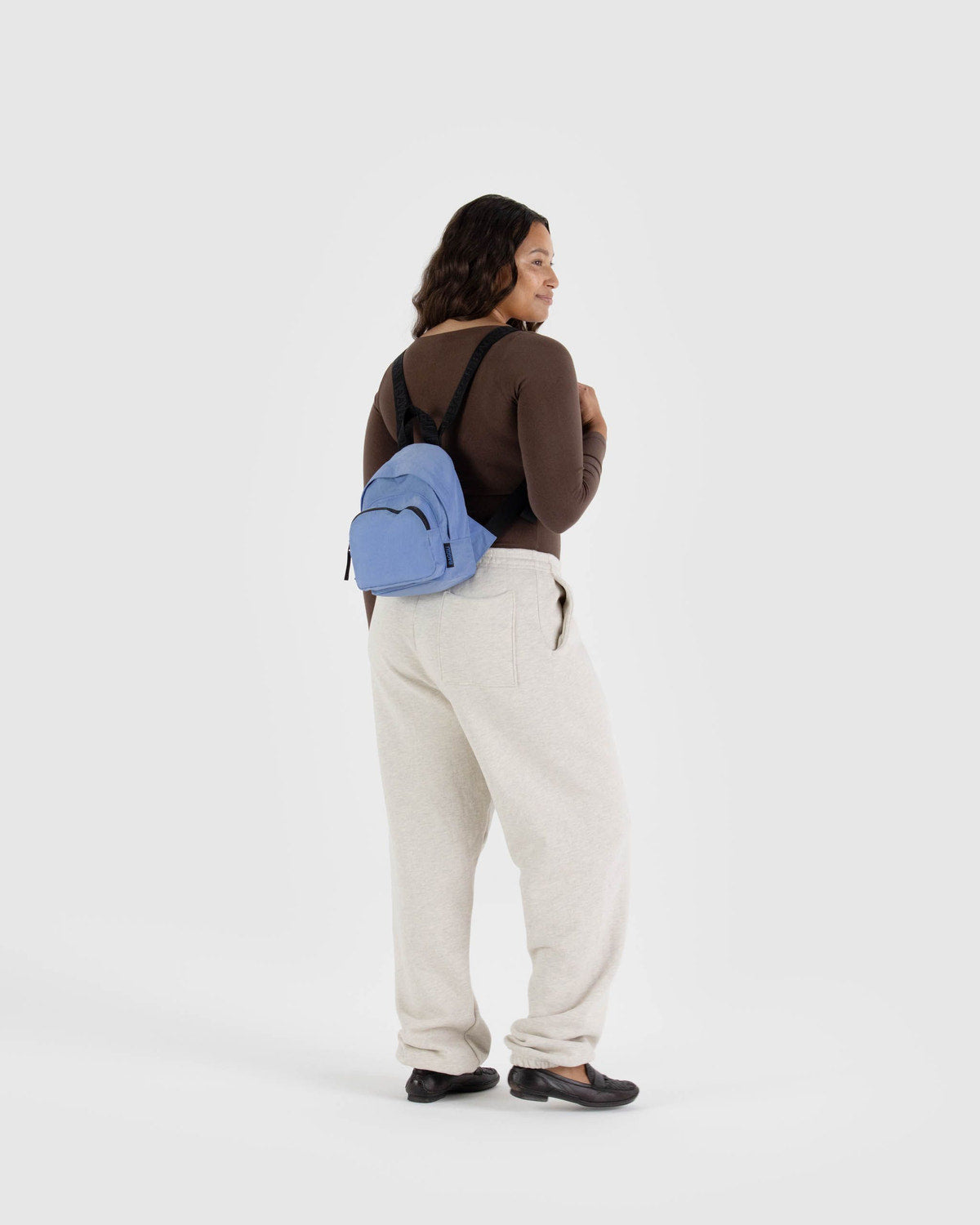 Mini Nylon Backpack Cornflower | Baggu Latest