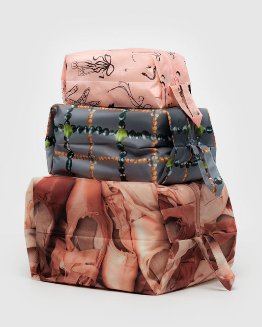 3D Zip Set Ballet Icons | Baggu Special Offer