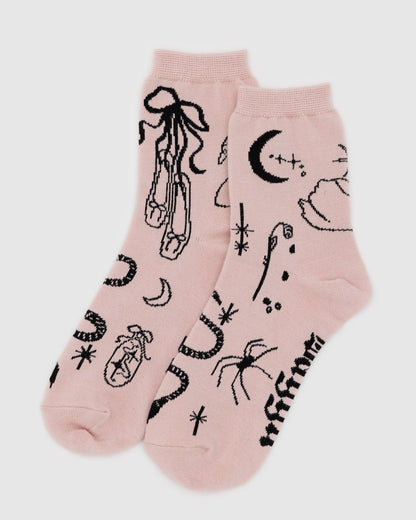 Crew Sock Ballet Icons | Baggu Premium