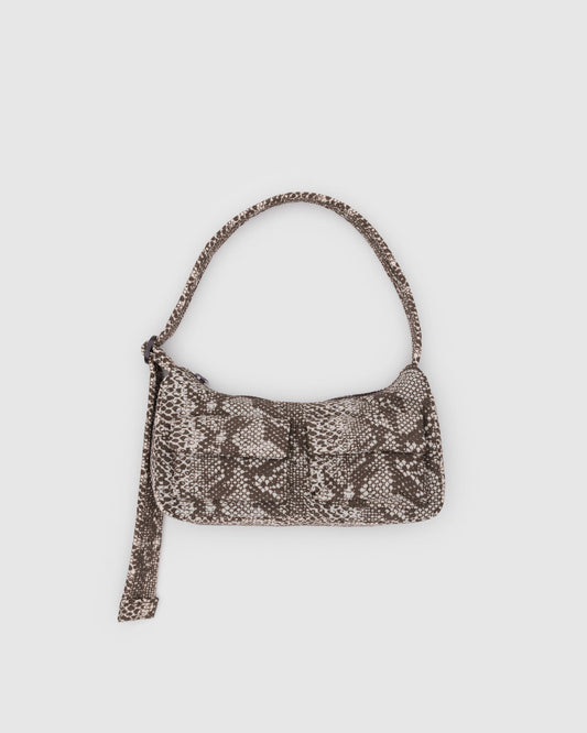 Cargo Shoulder Bag Snakeskin | Baggu New