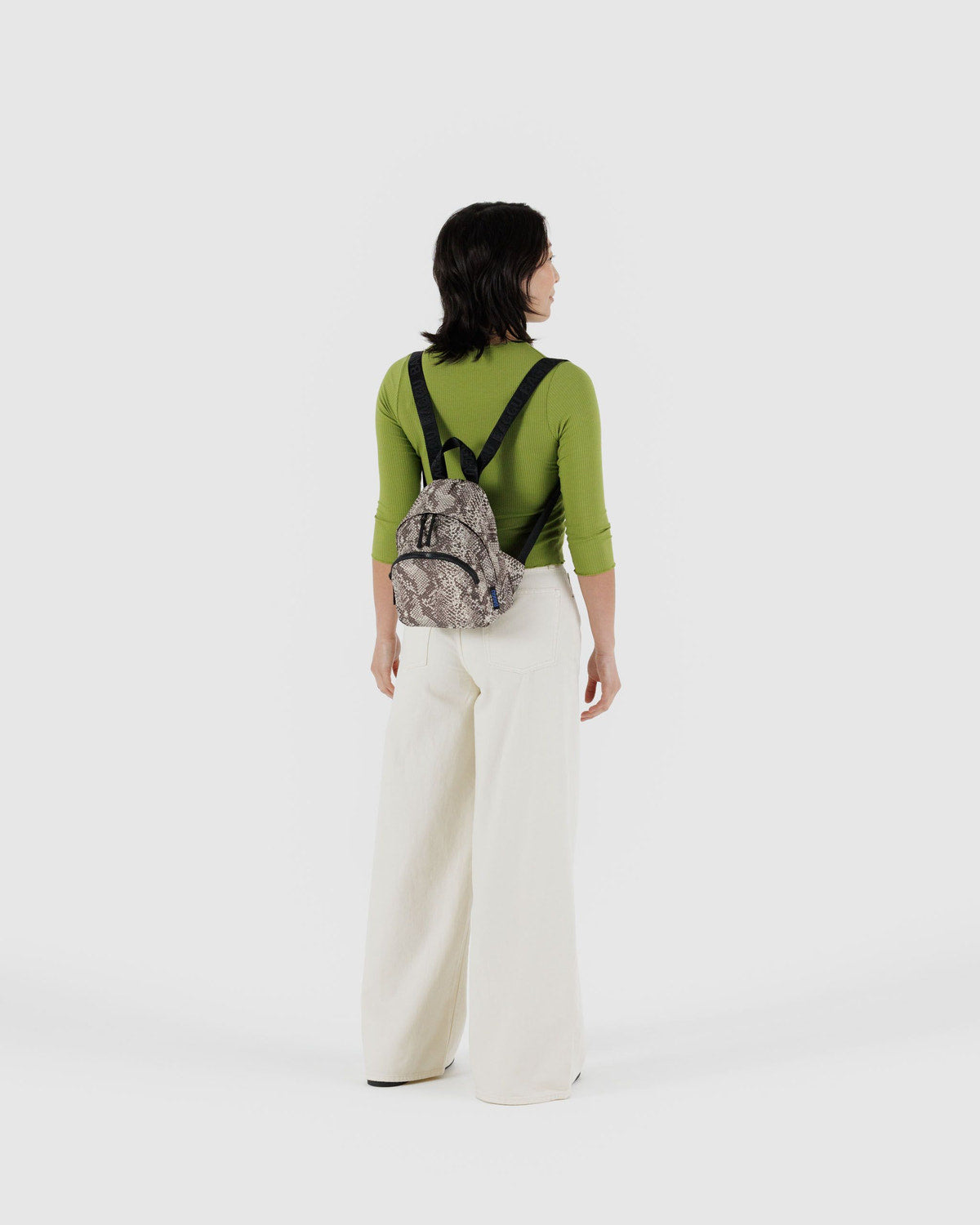 Mini Nylon Backpack Snakeskin | Baggu Signature