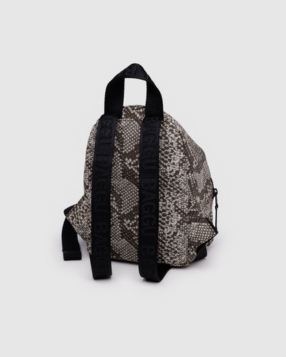 Mini Nylon Backpack Snakeskin | Baggu Signature