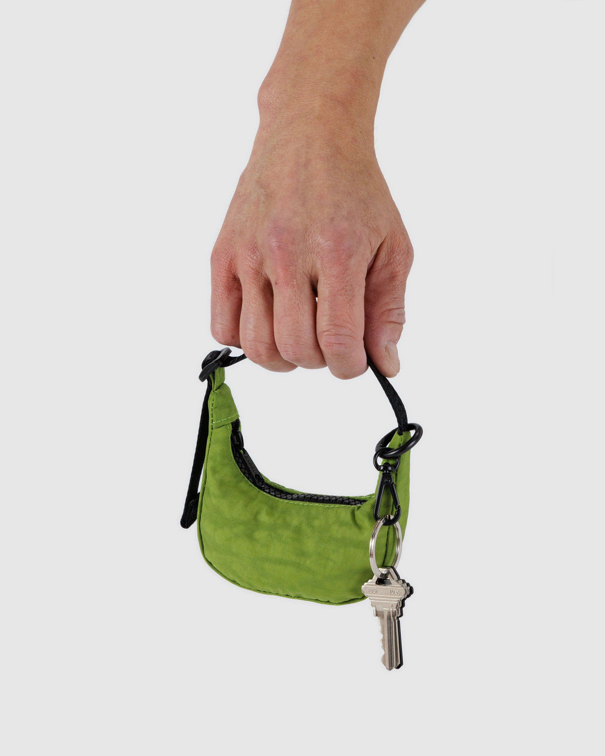 Crescent Bag Charm Green Juice | Baggu Signature