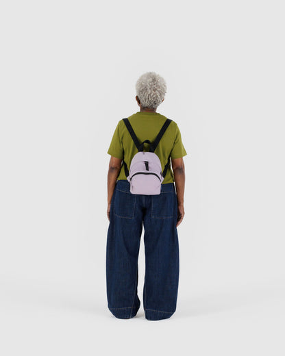 Mini Nylon Backpack Dusty Pink | Baggu Great Value