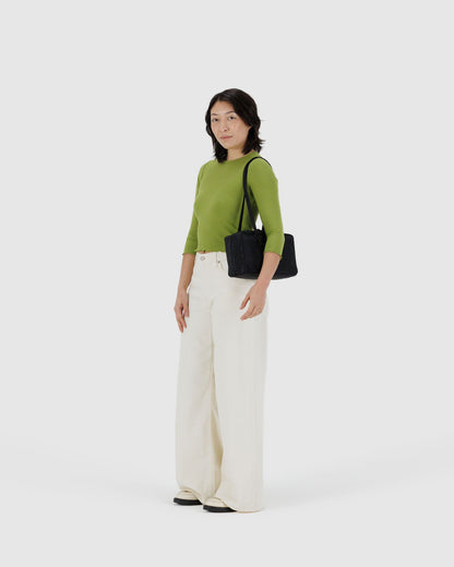 Nylon Bowler Bag Black | Baggu Featured