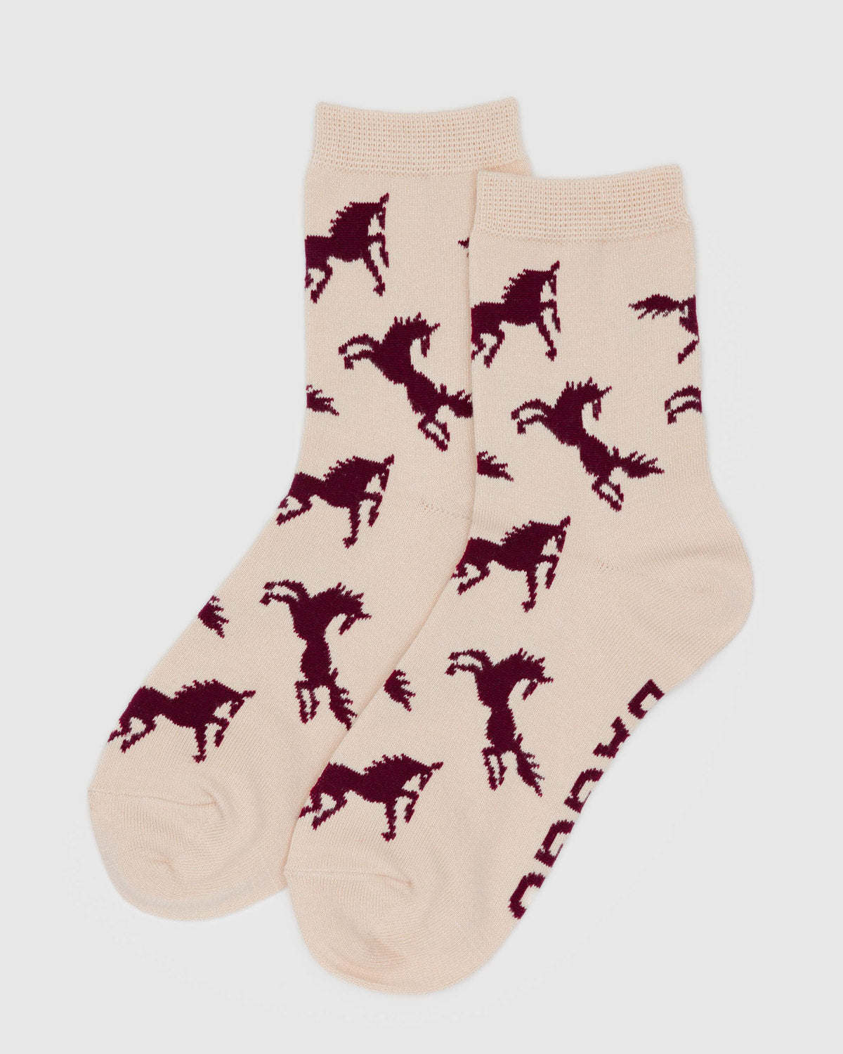 Crew Sock Horses | Baggu Classic