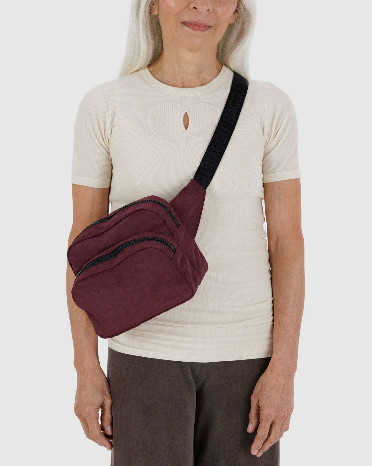 Fanny Pack Mahogany | Baggu Value