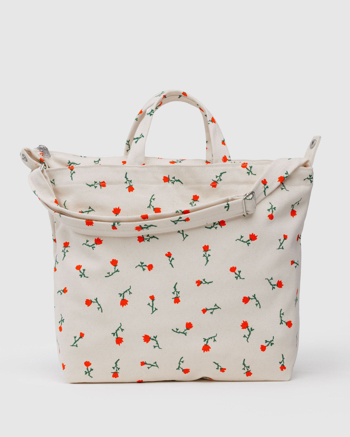 Horizontal Zip Duck Bag Painted Wildflower | Baggu Great Value