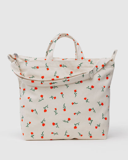 Horizontal Zip Duck Bag Painted Wildflower | Baggu Great Value
