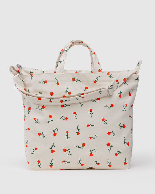 Horizontal Zip Duck Bag Painted Wildflower | Baggu Great Value