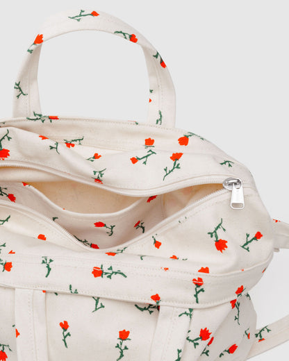 Horizontal Zip Duck Bag Painted Wildflower | Baggu Great Value