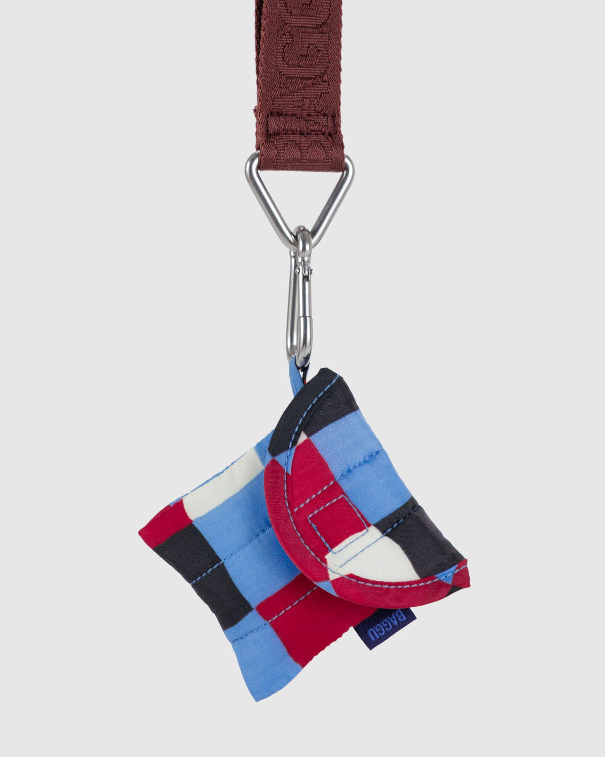 Puffy Earbuds Case Painted Check | Baggu Smart Buy