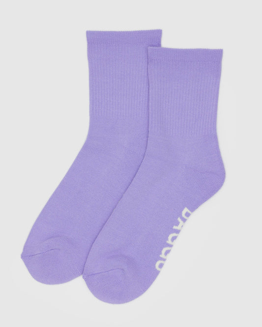 Ribbed Sock Wisteria | Baggu Special Offer
