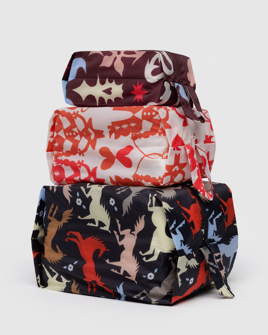 3D Zip Set Western Cut Outs | Baggu Trending