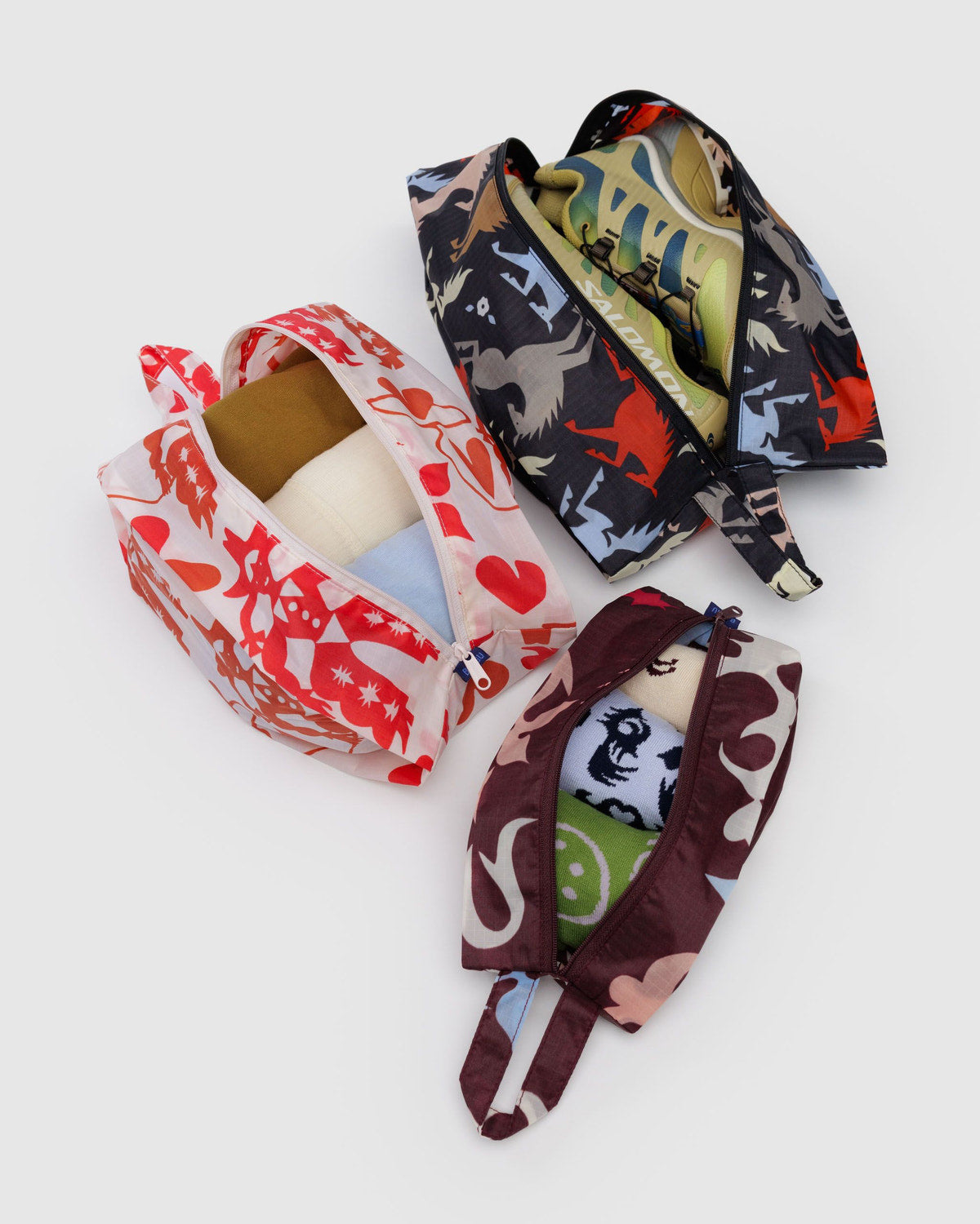 3D Zip Set Western Cut Outs | Baggu Trending