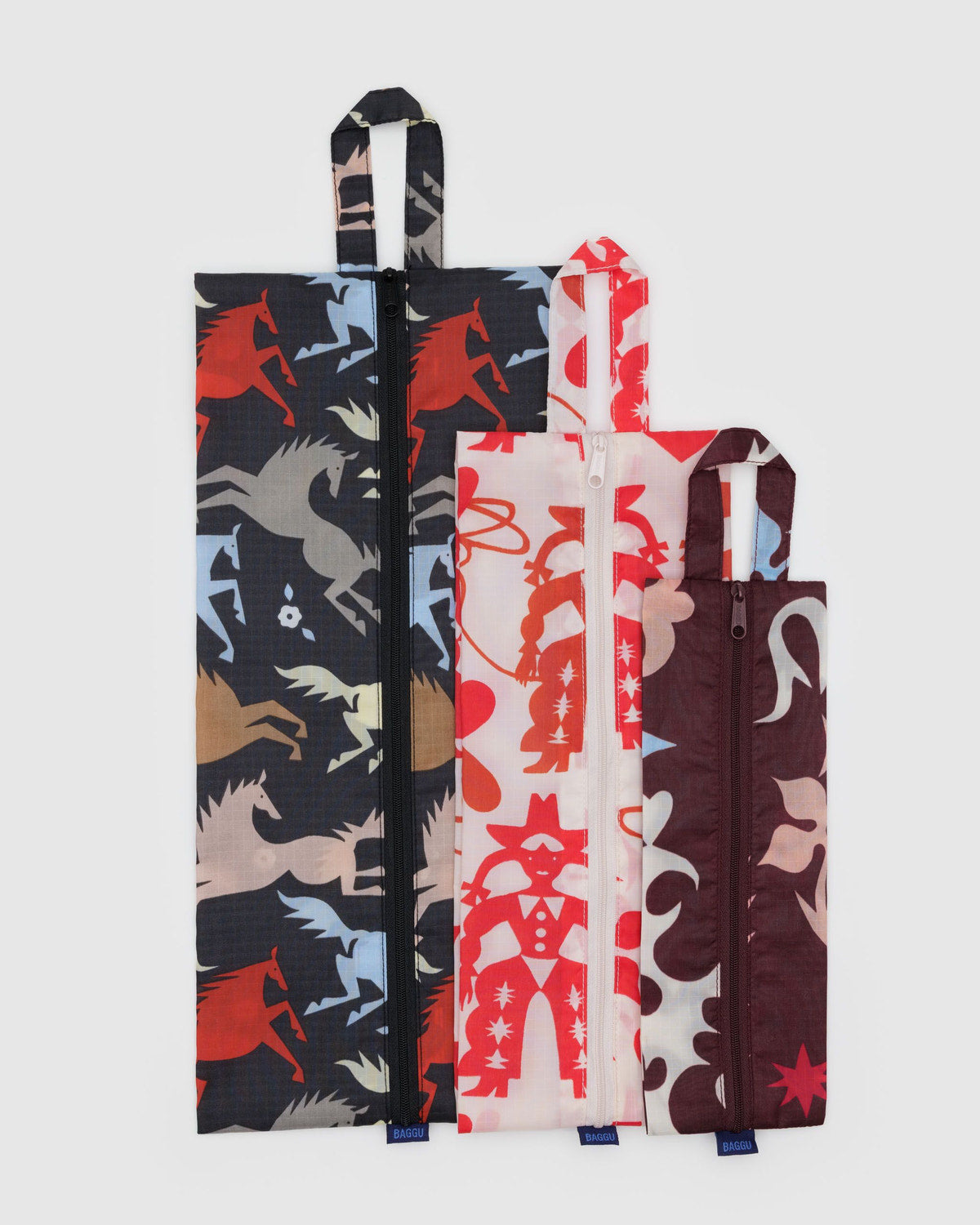 3D Zip Set Western Cut Outs | Baggu Trending