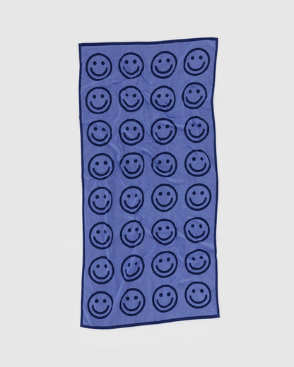 Bath Towel Happy Blue | Baggu Quality