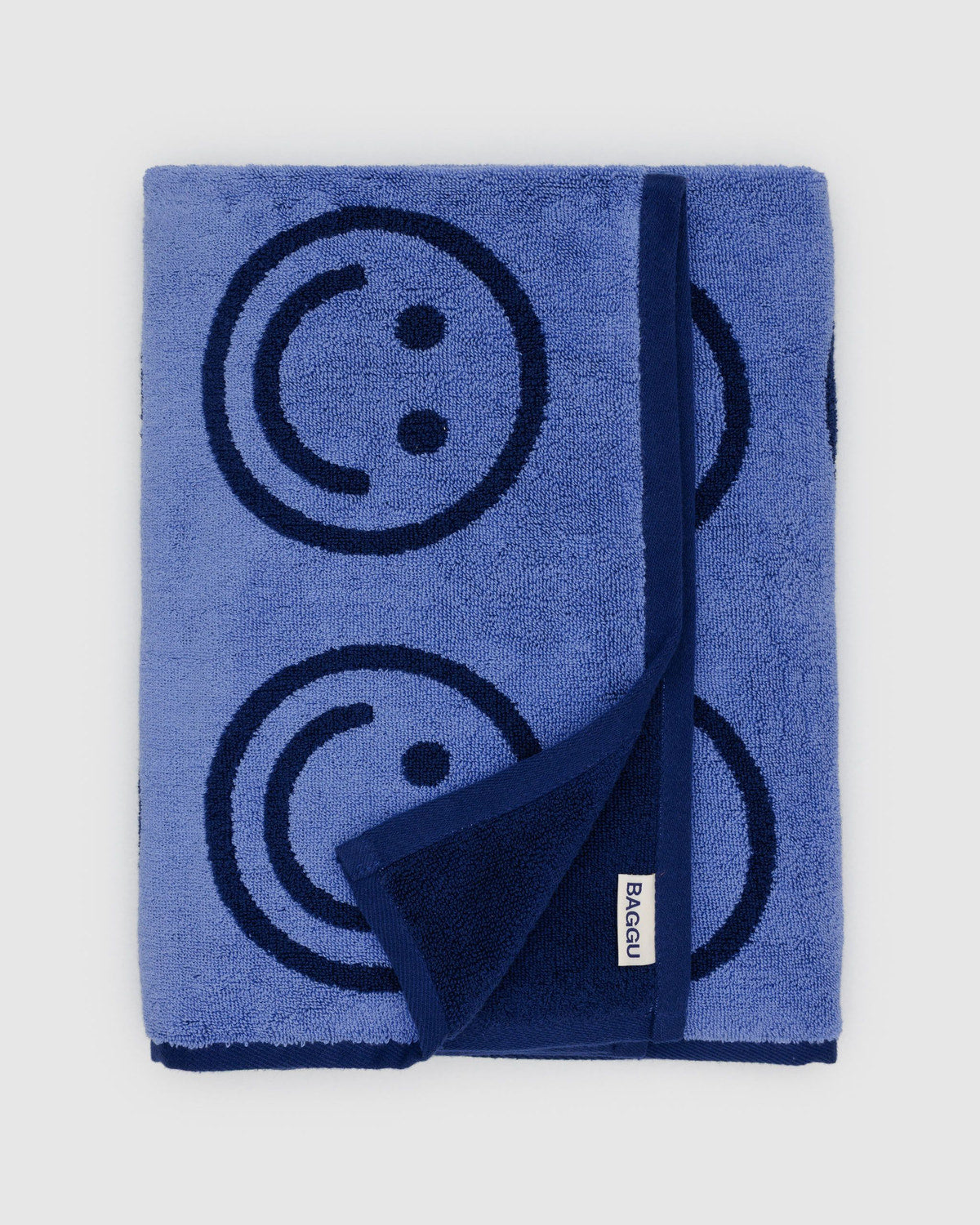 Bath Towel Happy Blue | Baggu Quality