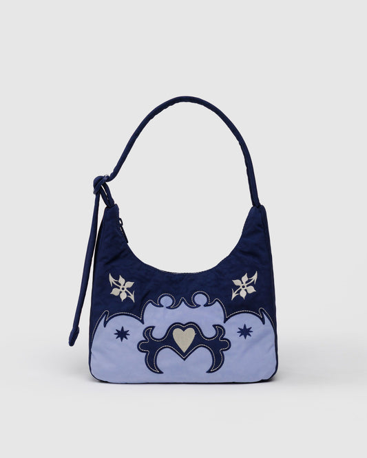 Mini Nylon Shoulder Bag  Western Appliqué | Baggu Best Price