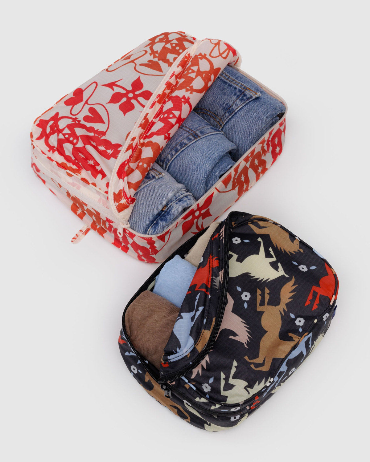 Packing Cube Set Western Cut Outs | Baggu Trending