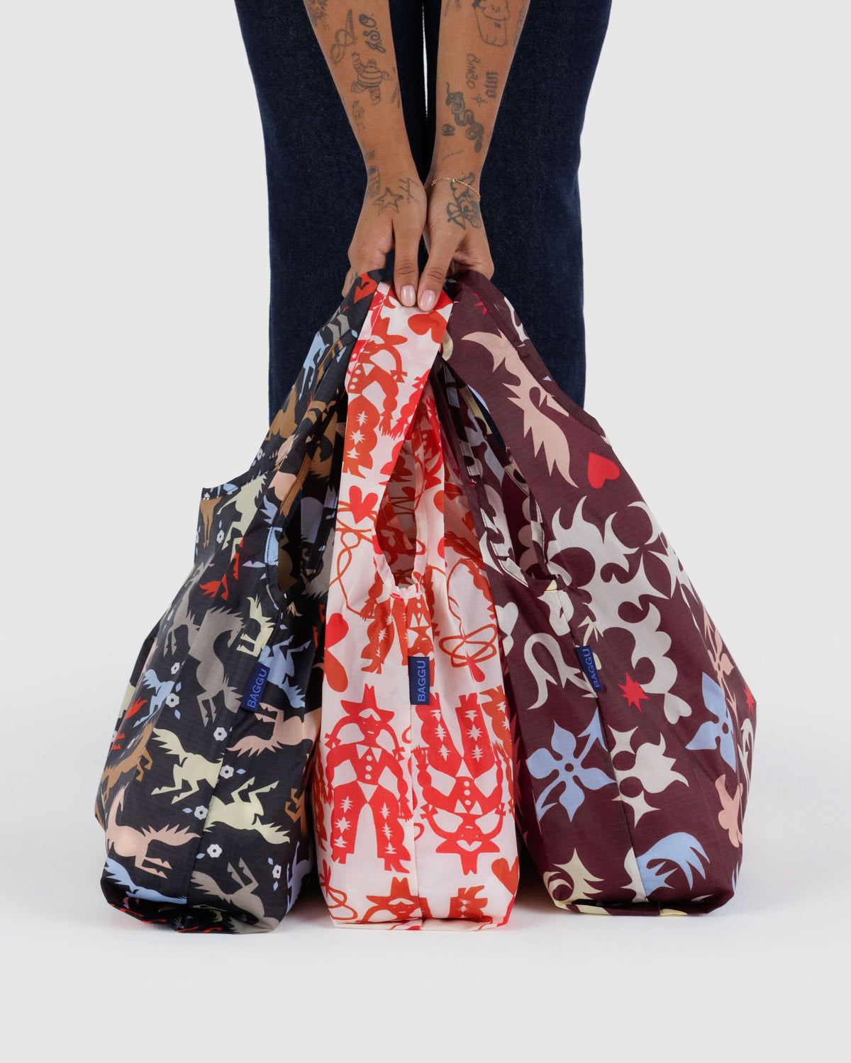 Standard Baggu Set of 3 Western Cut Outs | Baggu Hot Sale