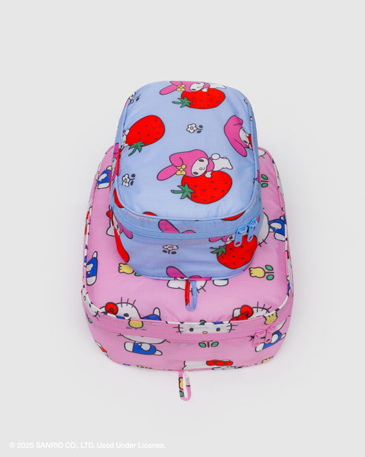 Packing Cube Set Hello Kitty and Friends Florals | Baggu Smart Buy