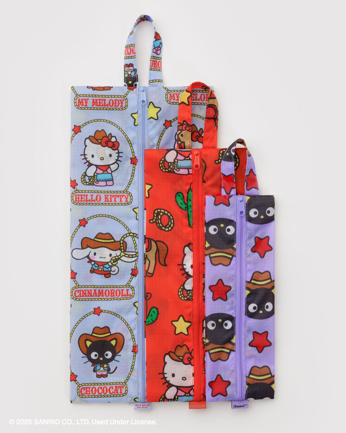 3D Zip Set Hello Kitty & Friends Western | Baggu Best Price