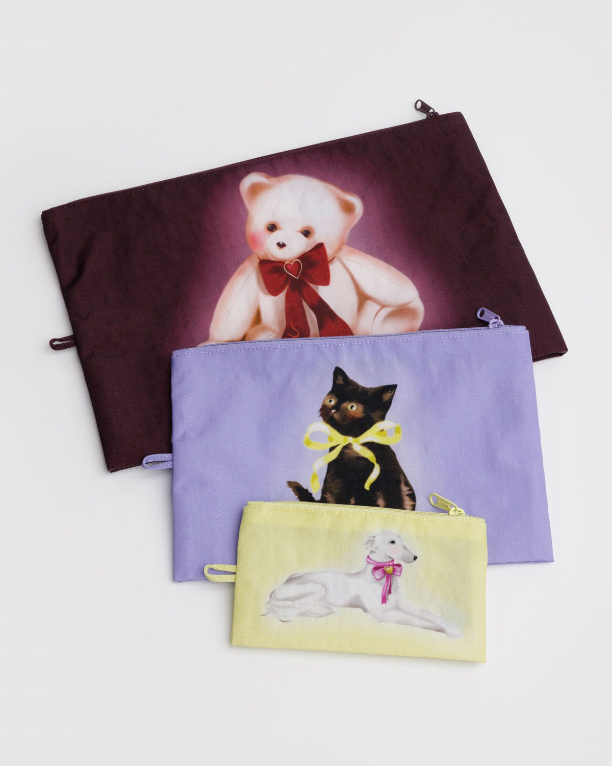 Go Pouch Set Fancy Animals | Baggu Popular