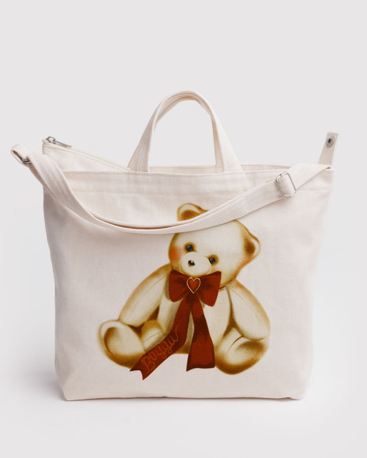 Horizontal Zip Duck Bag Teddy Bear | Baggu Best Price