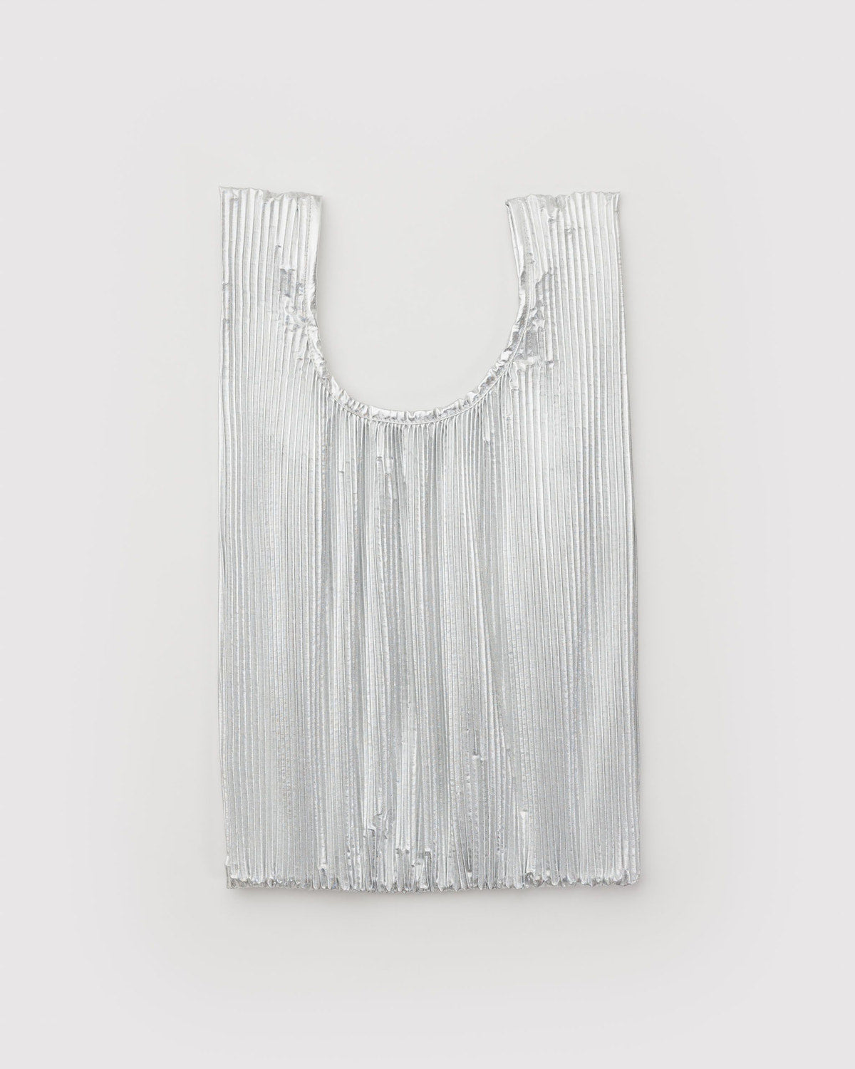 Pleated Baggu Chrome Metallic | Baggu Classic