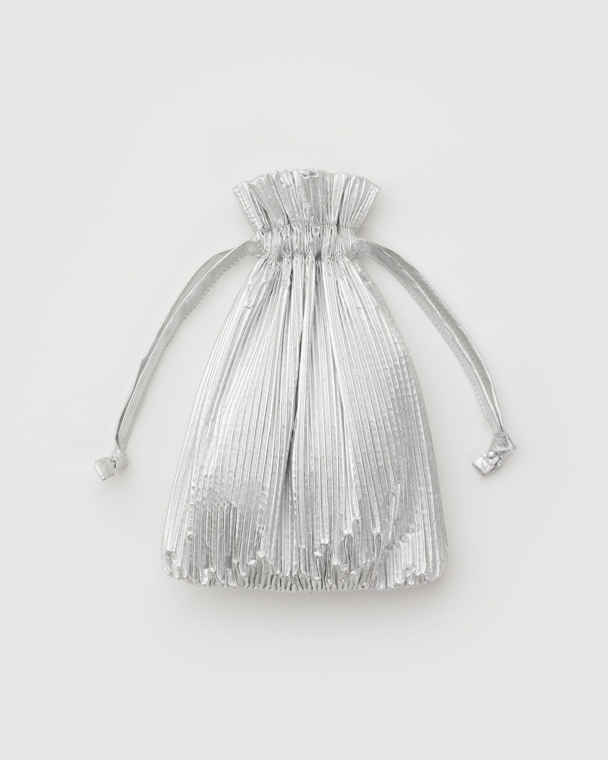 Pleated Baggu Chrome Metallic | Baggu Classic