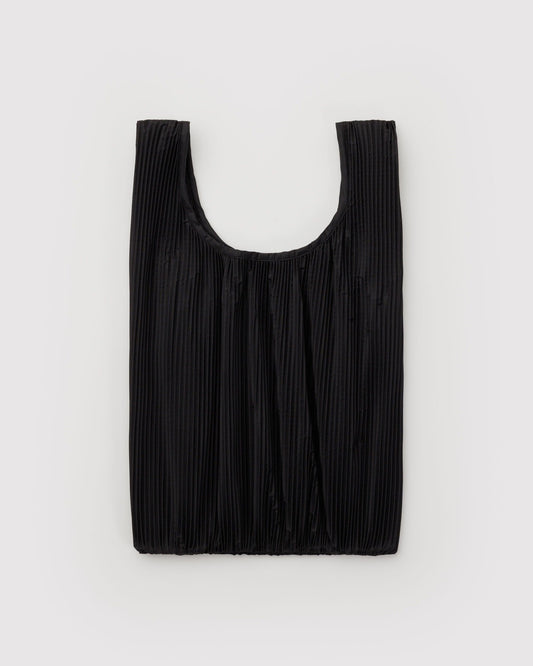 Pleated Baggu Black | Baggu Featured