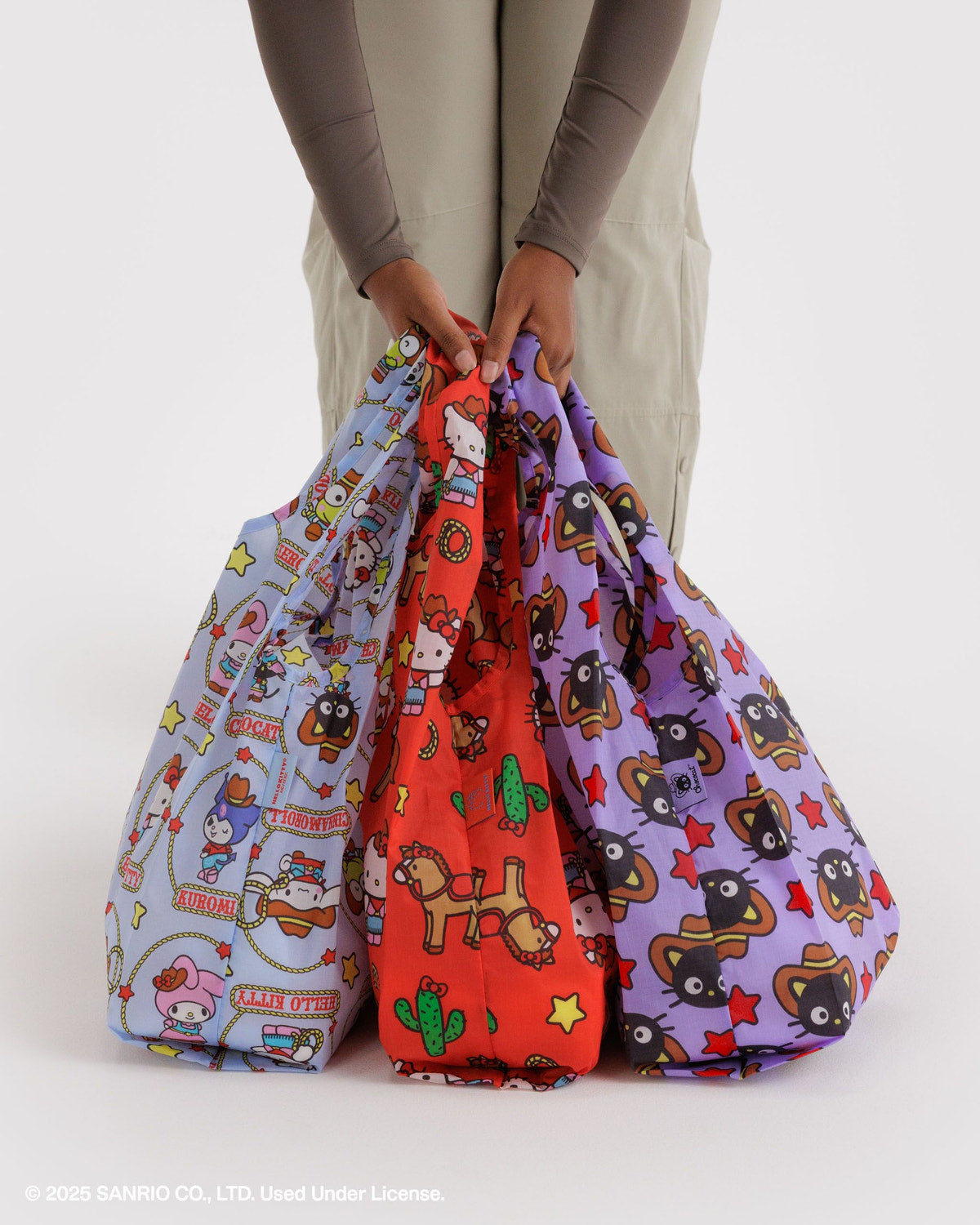Standard Baggu Set of 3 Hello Kitty & Friends Western | Baggu Recommended