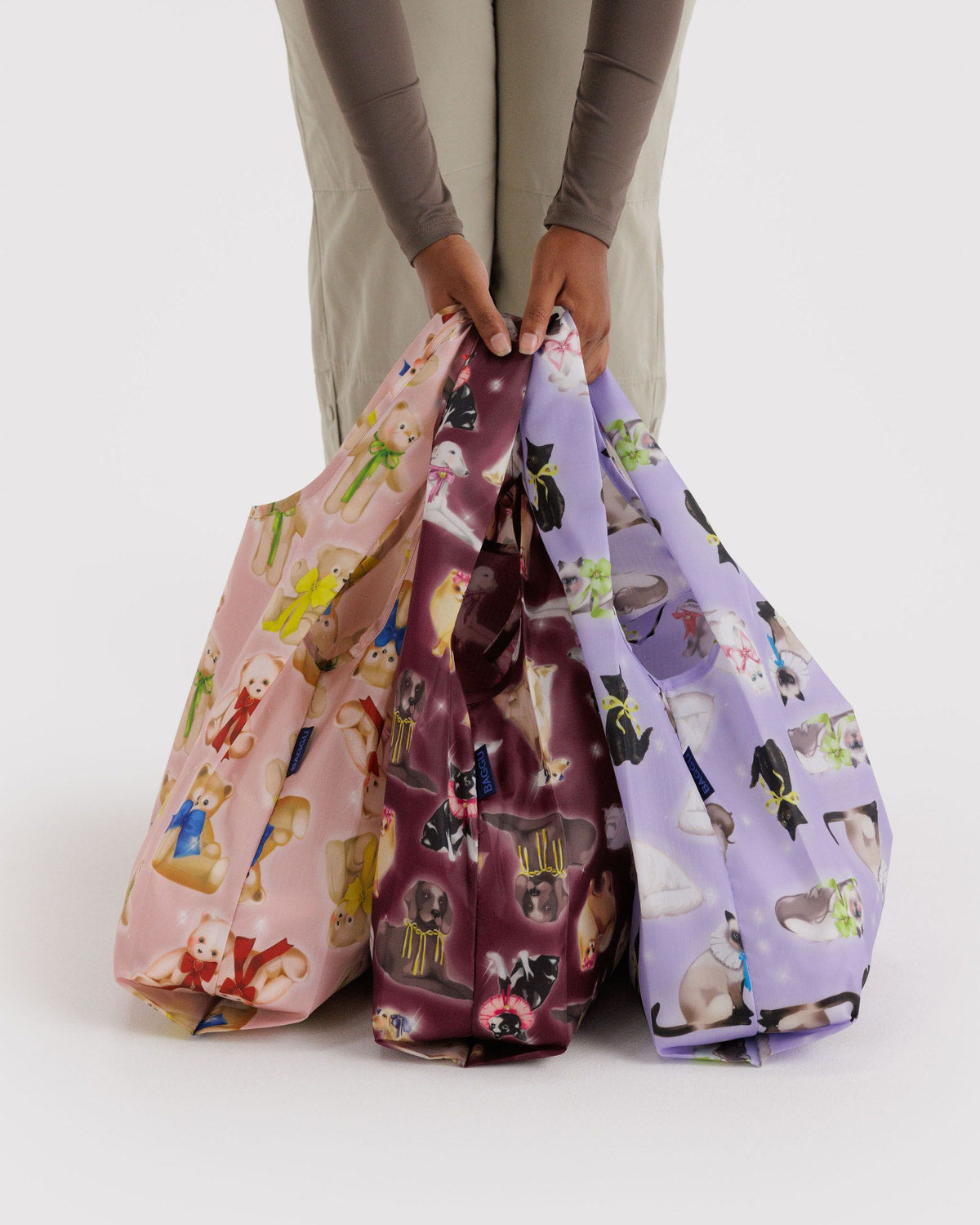 Standard Baggu Set of 3 Fancy Animals | Baggu New