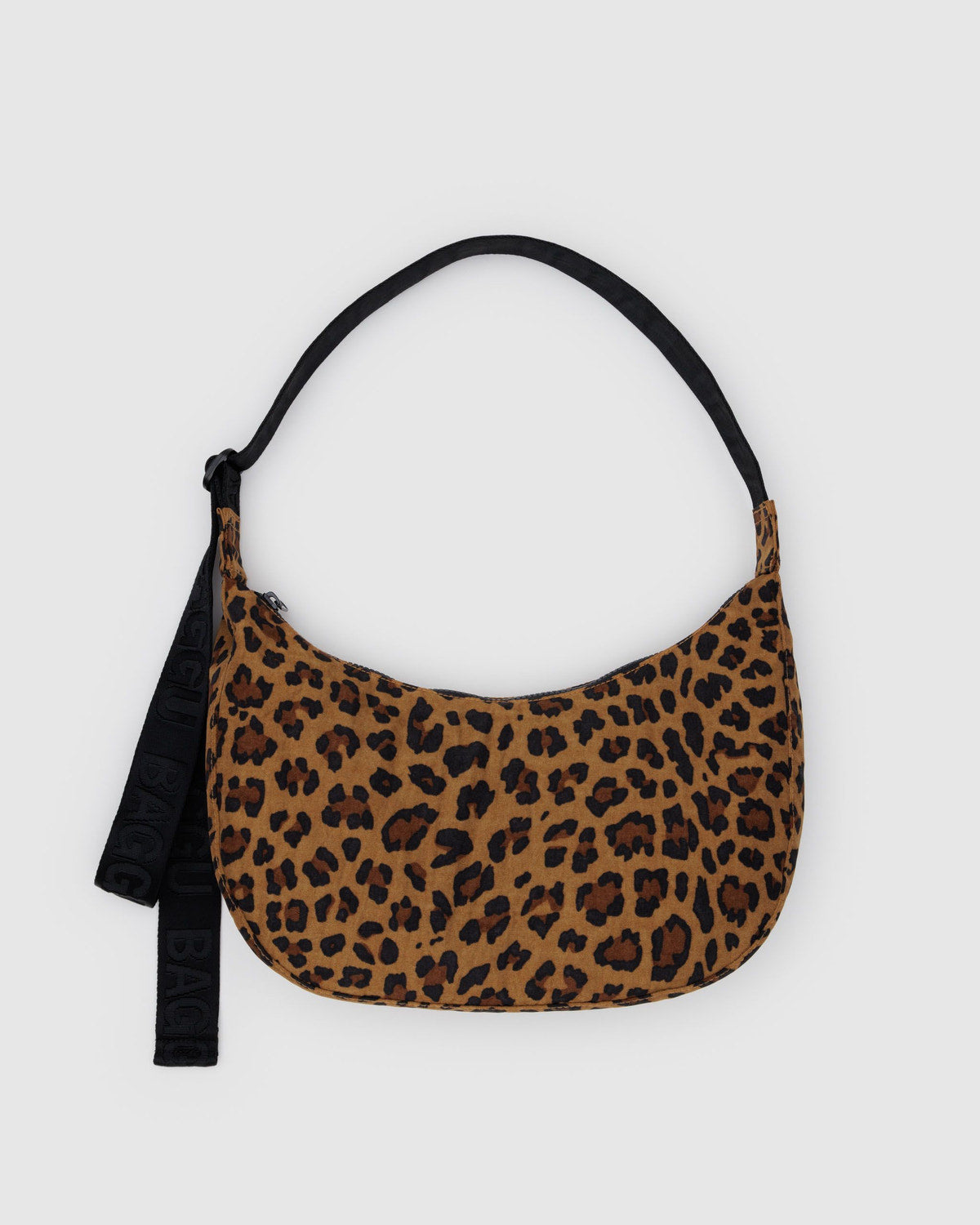 Medium Nylon Crescent Bag Leopard | Baggu Best Price