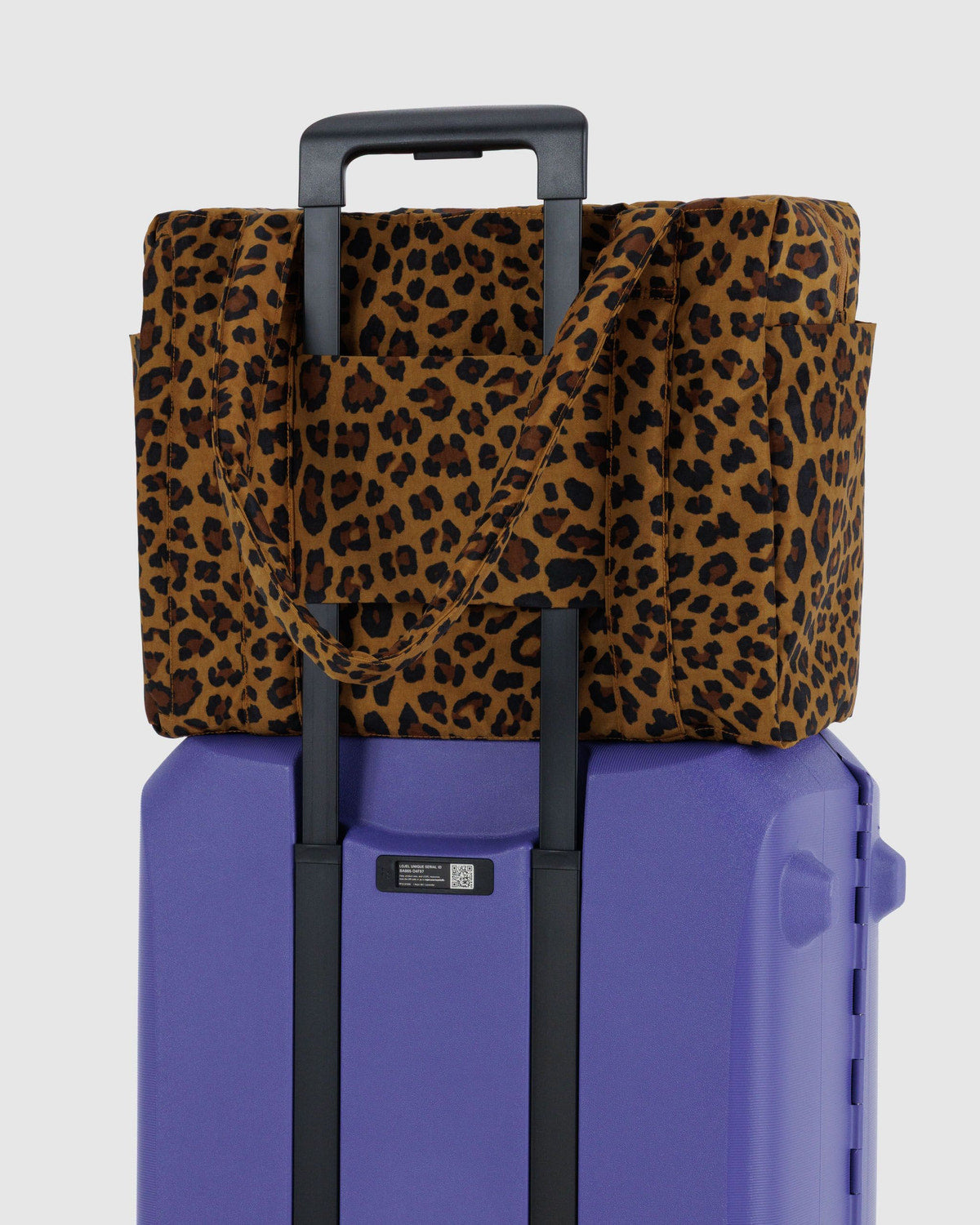 Small Cloud Carry-On Leopard | Baggu Trending