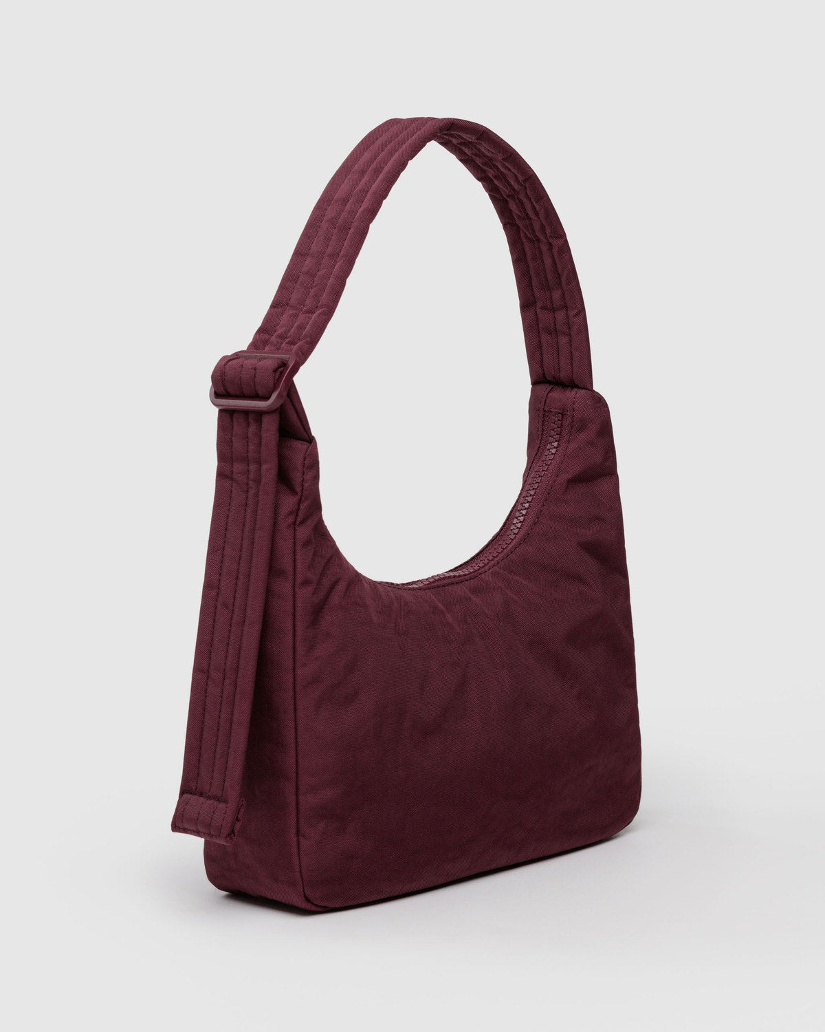 Mini Nylon Shoulder Bag  Mahogany | Baggu Everyday