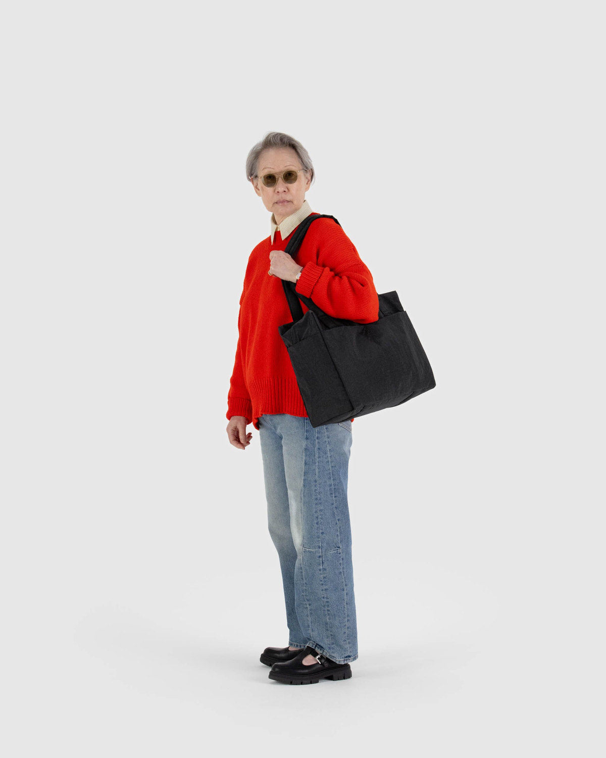 Small Cloud Carry-On Black | Baggu Hot Sale