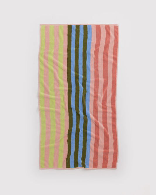Bath Towel Sherbet Stripe | Baggu Special Offer