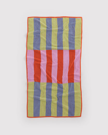 Bath Towel Pool Stripe | Baggu Value