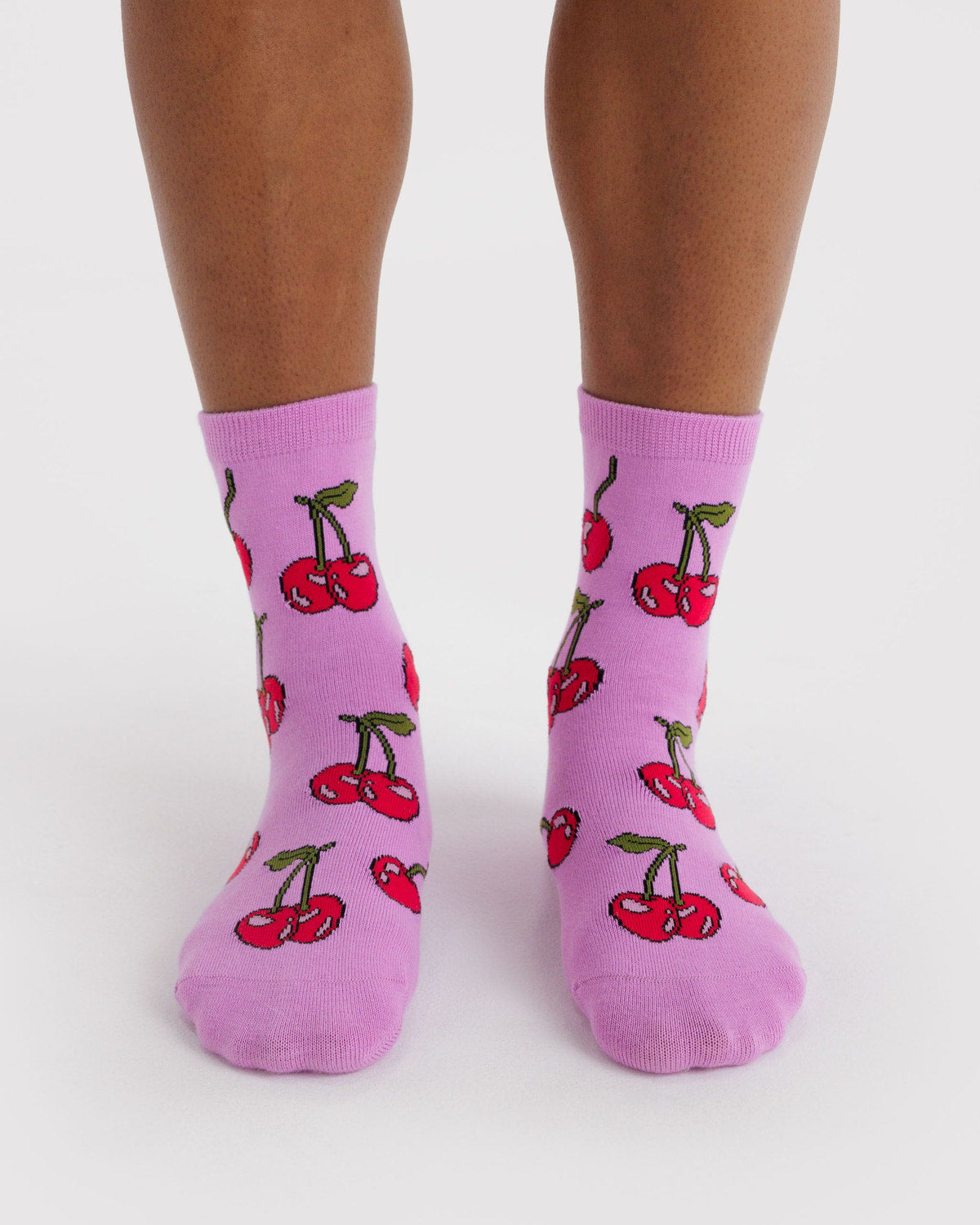 Crew Sock Cherries | Baggu Value
