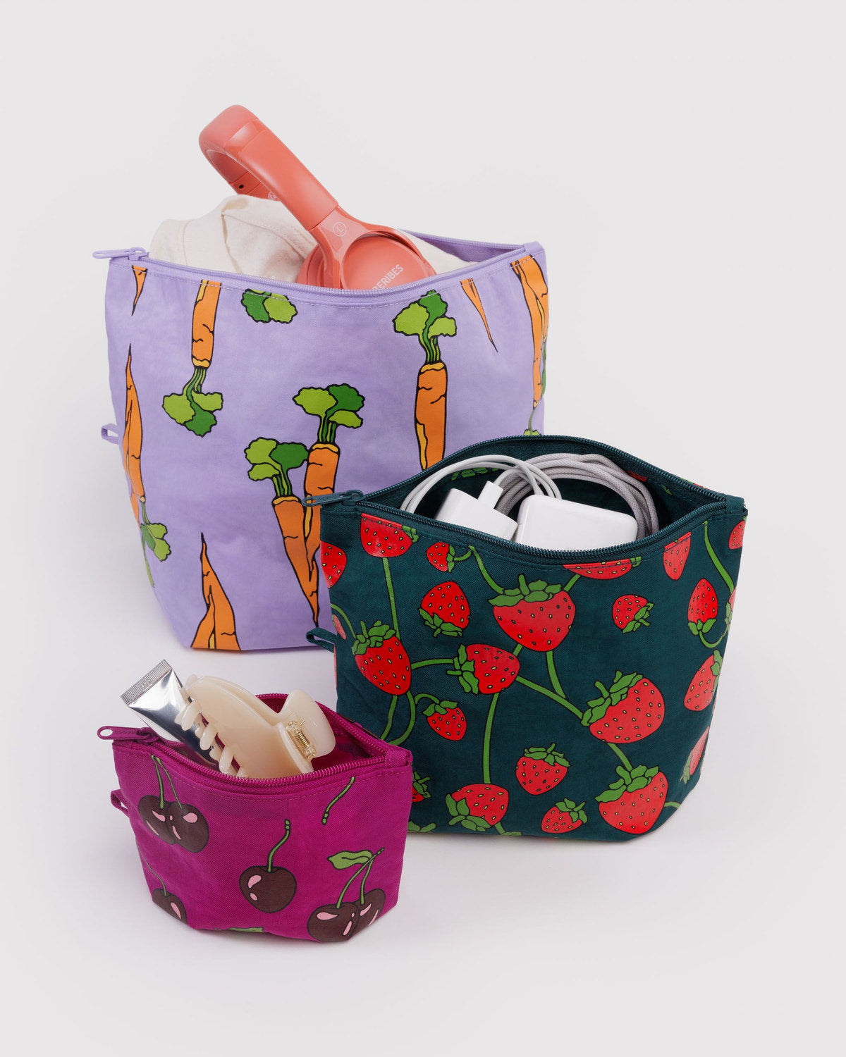 Go Pouch Set Carrots & Berries | Baggu Sale