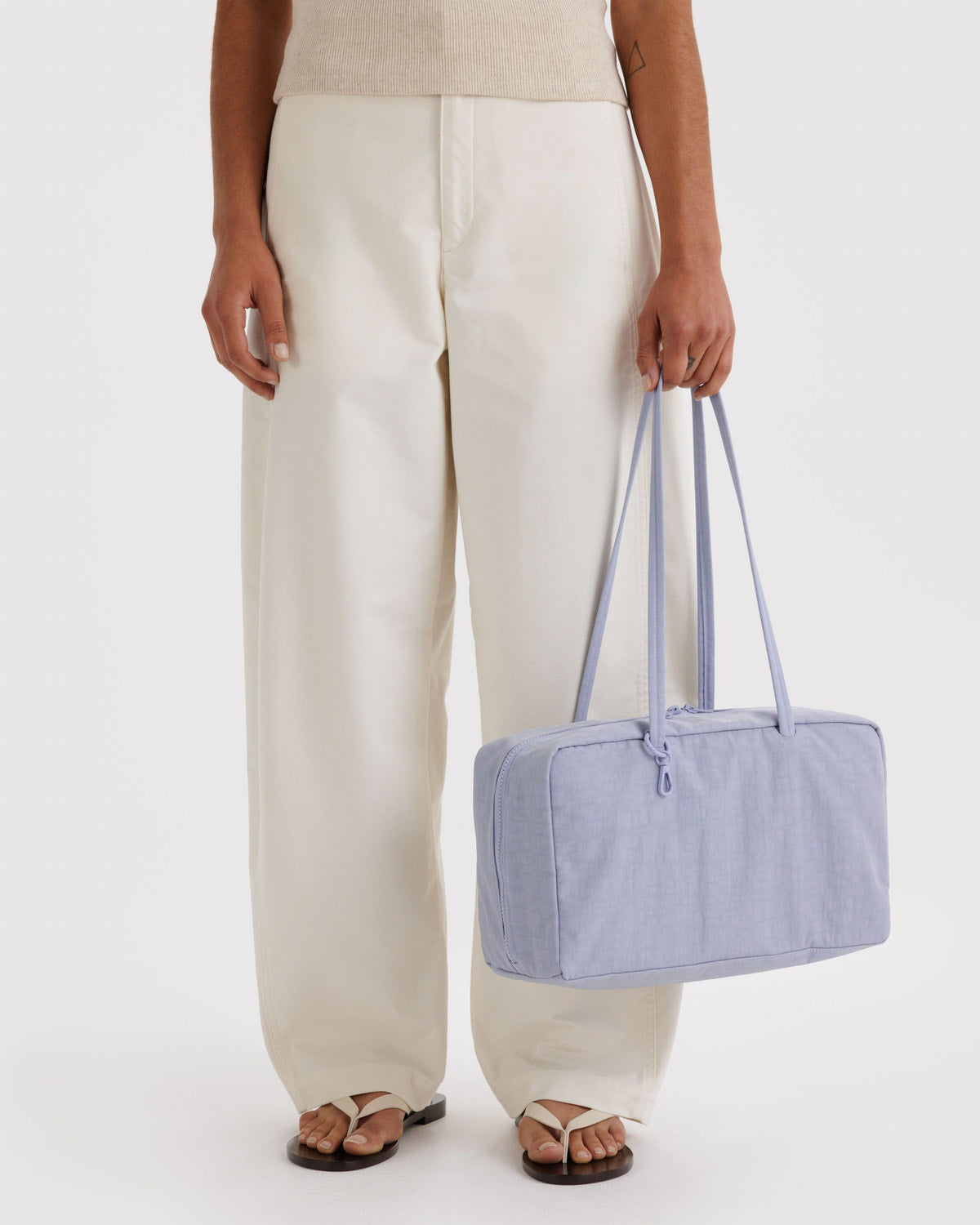 Medium Nylon Bowler Bag Mist | Baggu Sale