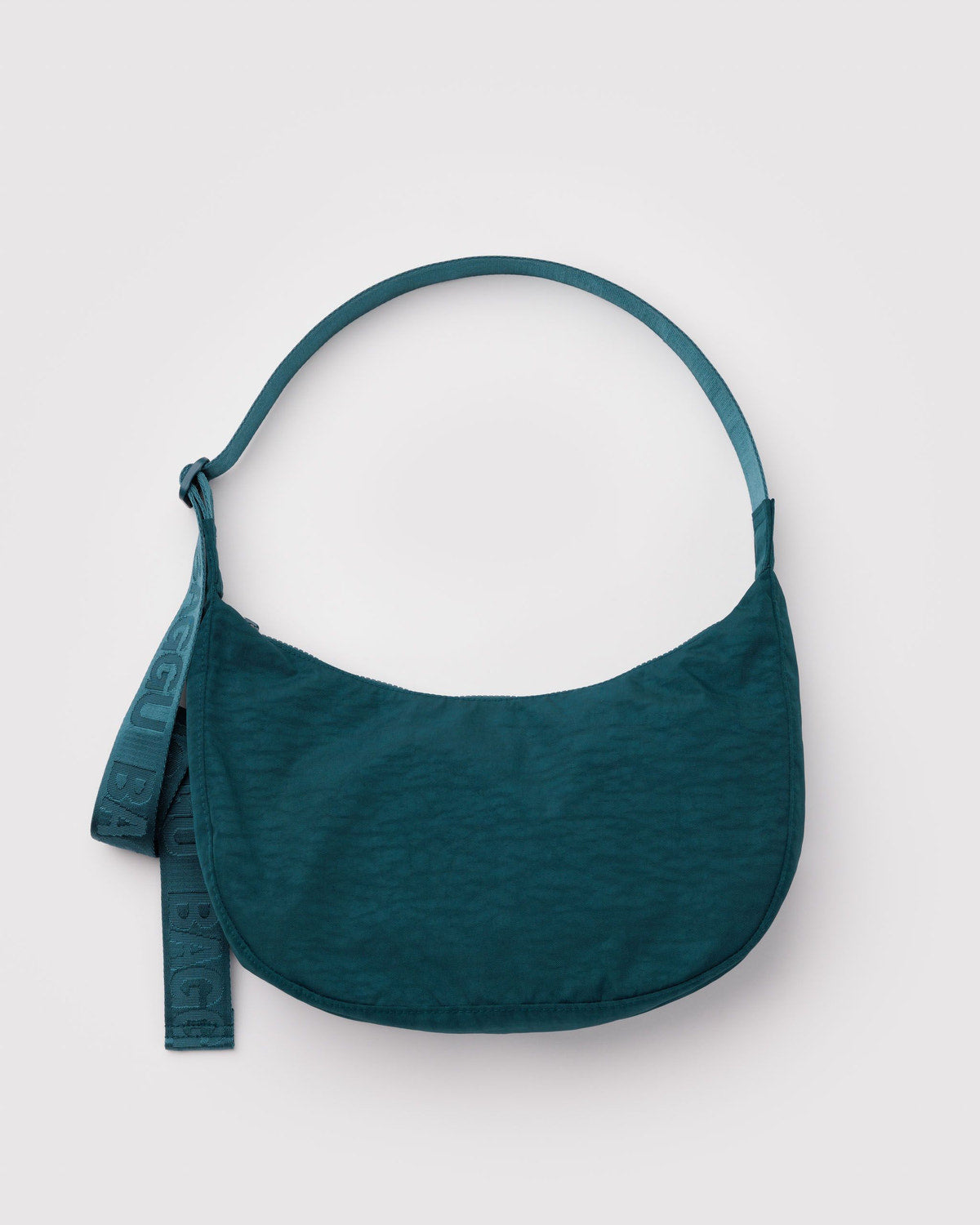 Medium Nylon Crescent Bag Deep Sea | Baggu Popular