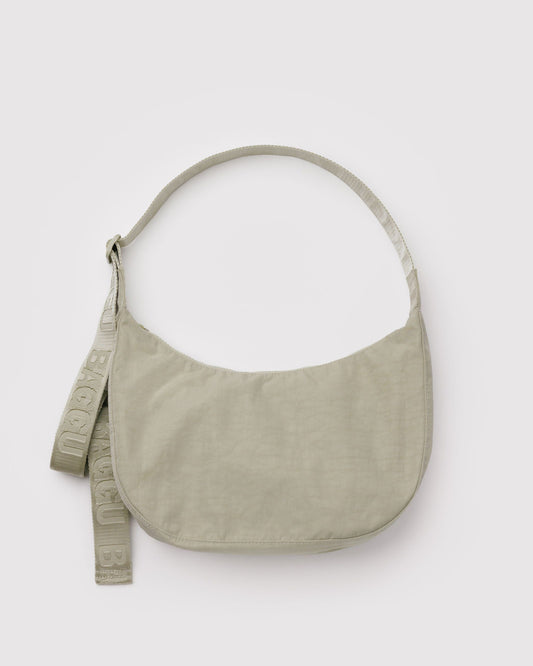 Medium Nylon Crescent Bag Celadon | Baggu Exclusive